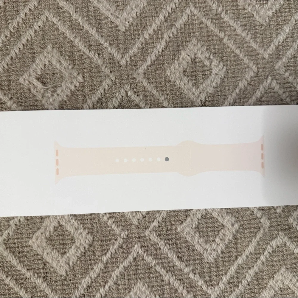 NWT Apple Watch Sport Band - Light Blush Sand - 42mm M/L